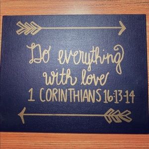 Do Everything With Love Wall Decor Sign